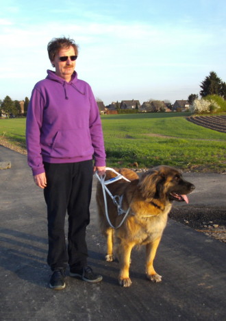 Jamila L&Atilde;&para;we vom Zschopautal  hat ihre Ausbildung zum Bildenhund absolviert  und hat nun eine neue Aufgabe  in Ihrem Hundeleben &Atilde;&frac14;bernommen.&iuml;&raquo;&iquest;